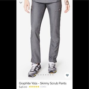 Figs yola scrub pants